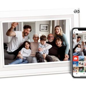 NEW - 10.1inch Acrylic Digital Picture Frame, WiFi Digital Photo Frame with 16GB